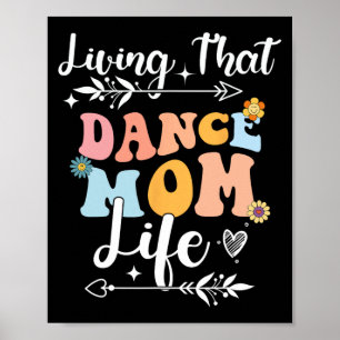Poster Aquela Vida de Mãe de Dança Dia das Mães Dançando