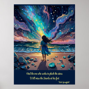 Poster Aquele que procura aprisionar as estrelas.