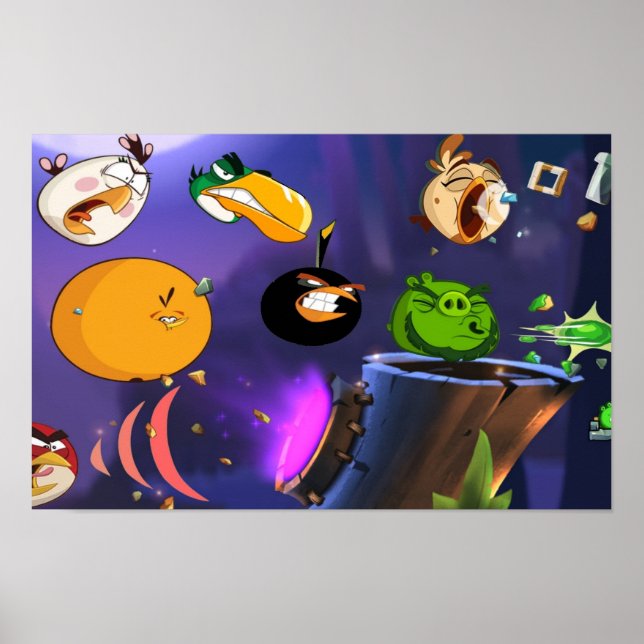 Poster Aqueles Porcos Chatos (Frente)
