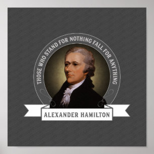 Poster Aqueles que defendem nada caem em qualquer coisa