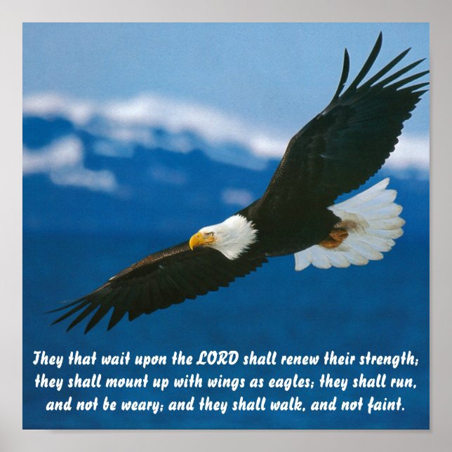 Pôster Aqueles Que Esperam Pelo Senhor (Frente)