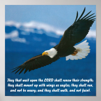 Poster Aqueles Que Esperam Pelo Senhor