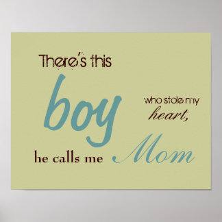 Poster Aqui está, garoto, que roubou meu coração