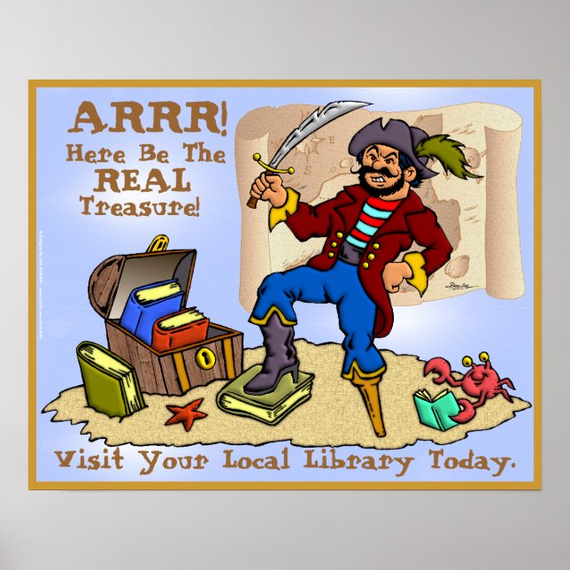 Poster Aqui Está O Verdadeiro tesouro! (Frente)