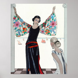 Poster Aqui estão as minhas asas - George Barbier