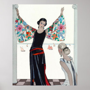 Poster Aqui estão as minhas asas - George Barbier