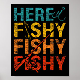 Poster Aqui Fishy Fishy