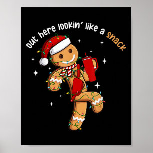 Poster Aqui fora parecendo um lanche Luz engraçada de Nat