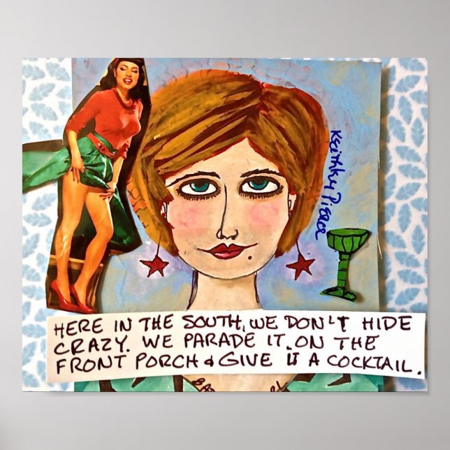 POSTER AQUI NO SUL NÃO ESCONDEMOS LOUCO (Frente)