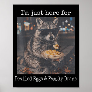 Poster Aqui Para Ovos Recheados Drama Familiar Guaxinim