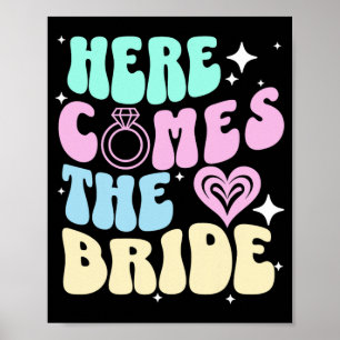 Poster Aqui Vem A Festa de solteira Bridal Sho