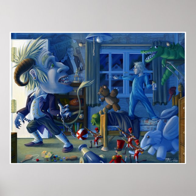 Pôster Aqui vem o Boogieman (Frente)