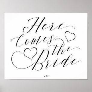 Poster Aqui vem o Sinal de Casamento Processional do Miúd