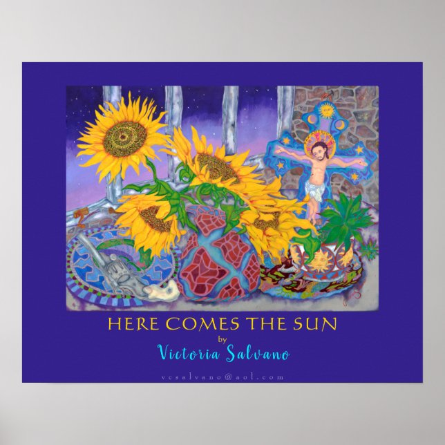 POSTER AQUI VEM O SOL (Frente)