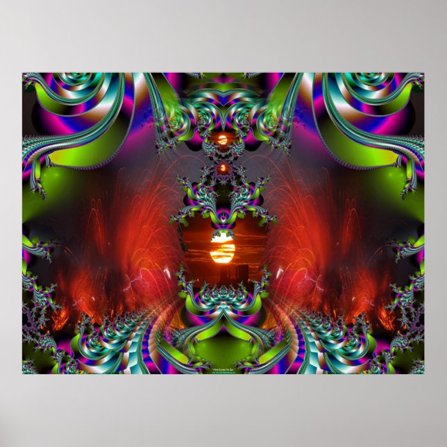 Pôster Aqui vem o Sol (Frente)