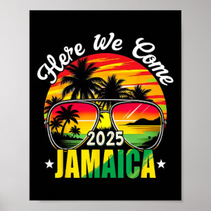 Poster Aqui Vemos Jamaica 2025 Férias Familiares Viagem M