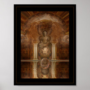 Poster Árabe Buddha