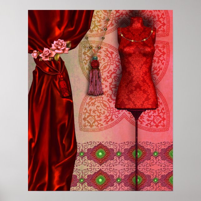 Pôster Árabe vitoriano, OFELIA - Gothique (Frente)