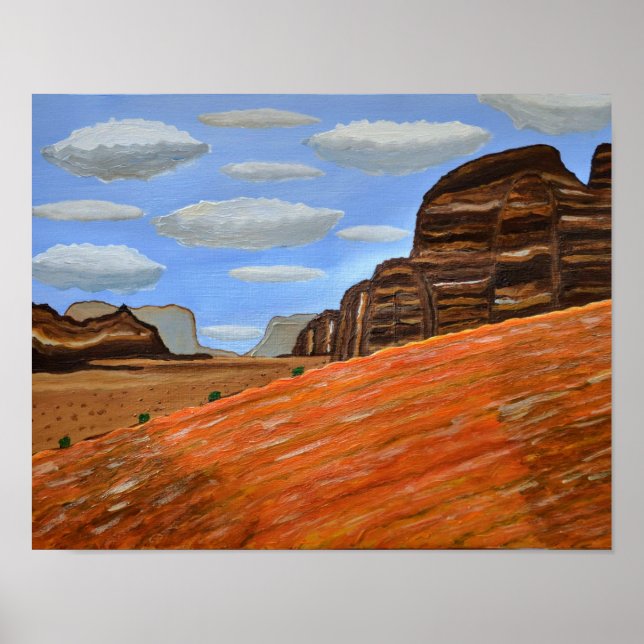 Poster Arábia Saudita (Frente)