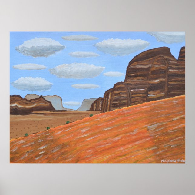 Poster Arábia Saudita (Frente)