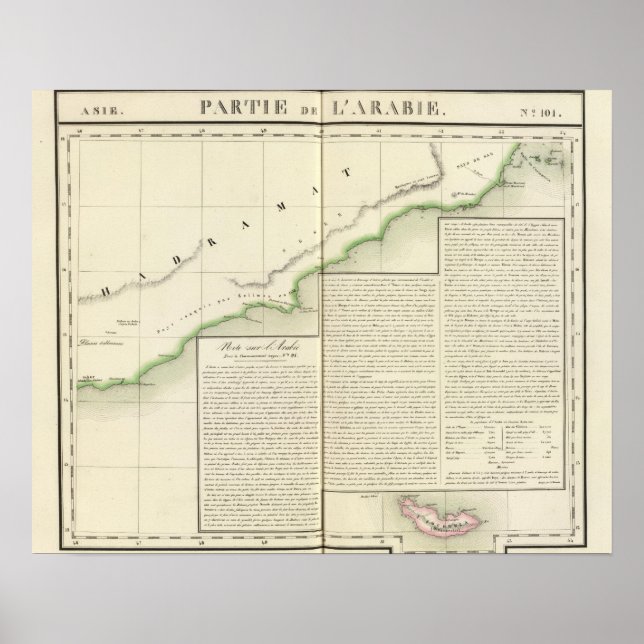 Poster Arábia Saudita, Ásia 101 (Frente)