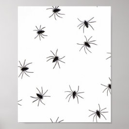 Poster Aracnofobia (Aranhas) (Insetos Crawly Assustadores