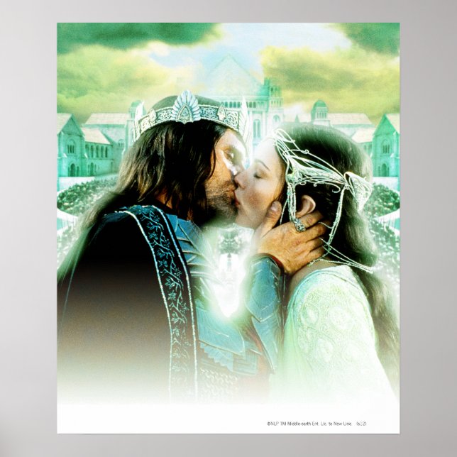 Poster Aragorn e ARWEN™ Kiss (Frente)