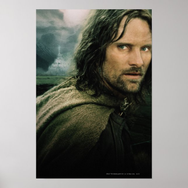 Poster Aragorn Fechar (Frente)
