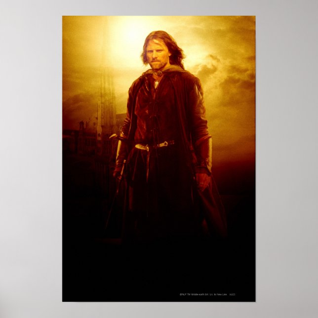 Poster Aragorn Glown (Frente)