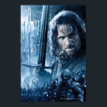 Poster Aragorn Versus Orcs<br><div class="desc">Lorde dos Anéis: Aragorn de Caráter: Se pela minha vida ou morte eu puder protegê-lo,  eu o farei. Você tem minha espada...  Duro,  não olhe para trás.</div>