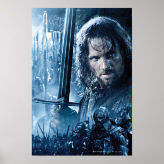 Poster Aragorn Versus Orcs