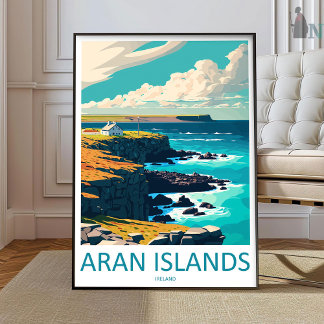 Poster Aran Islands Print Aran Islands Home Decor Landsca