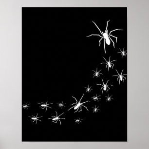 Poster Aranha Assustadora do Halloween   Ideia do Present