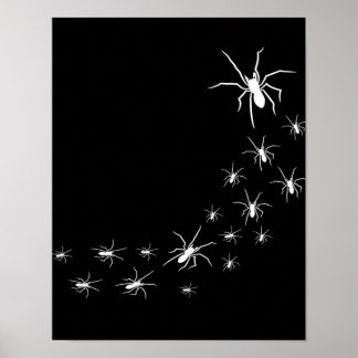 Poster Aranha Assustadora do Halloween | Ideia do Present