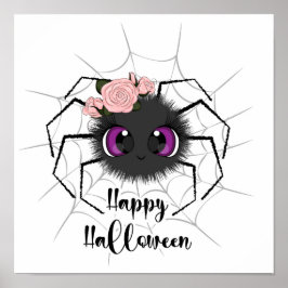 Poster Aranha de Halloween