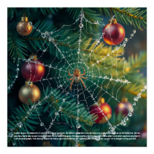 Pôster Aranha de Natal