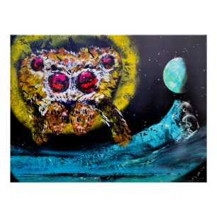 Pôster Aranha Espacial