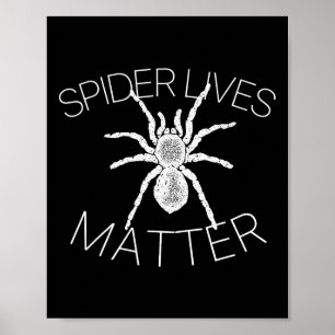 Poster Aranha Vive Problema Engraçado Memória de Insetos