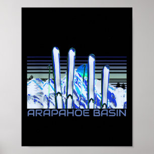 Poster Arapacute Ss Fofo Ss Bacia Acessórios De Esqui Ret
