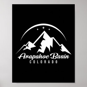 Poster Arapahoe Basin Colorado Ski Resort Skiboar