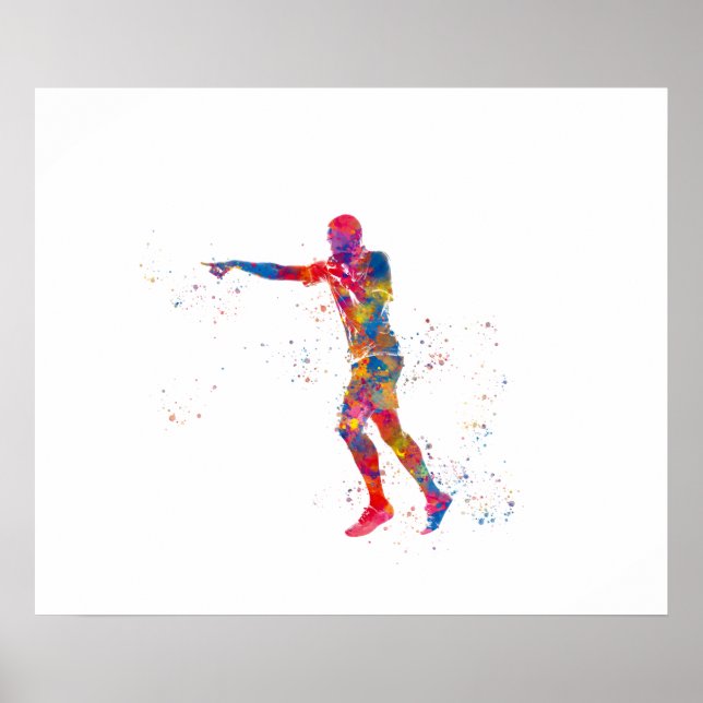 Poster Árbitro de futebol (Frente)