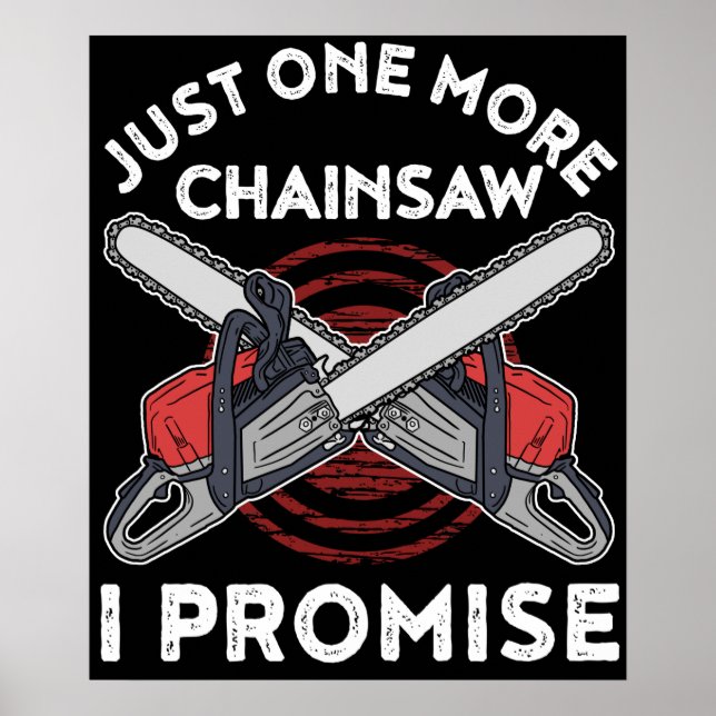 Poster Arborist Chainsaw, Arborista Arborista de Lumberja (Frente)