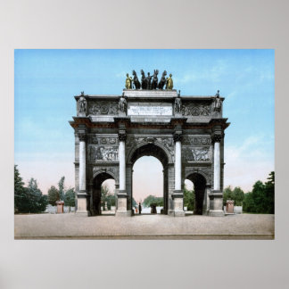 Pôster Arc de Triomphe du Carrousel