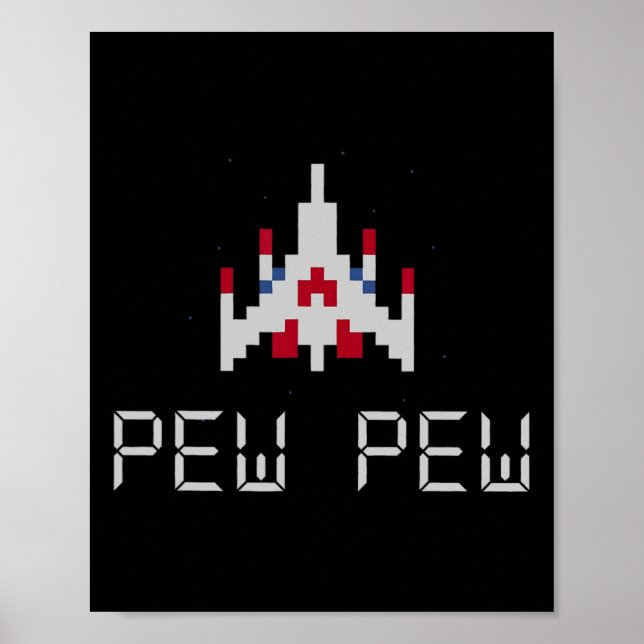 Poster Arcade Retro Video Game 1 (Frente)