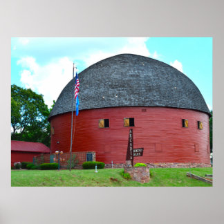 Pôster Arcadia Round Barn