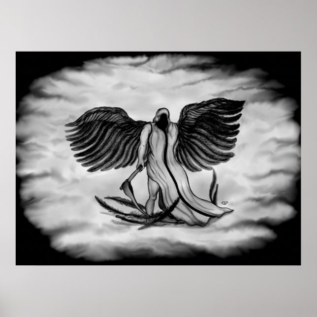 Poster Arcanjo, Angel Uriel (Frente)