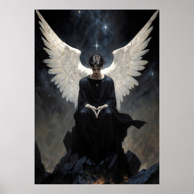 Poster Arcanjo Azrael,  (Frente)