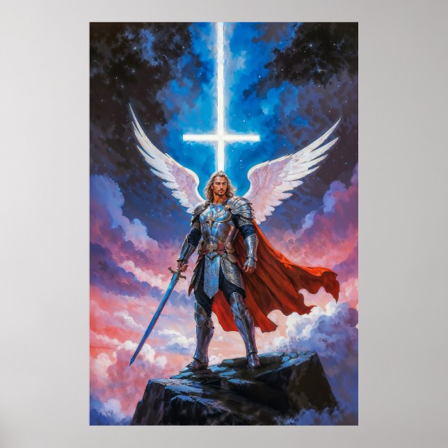 Poster Arcanjo Miguel (Frente)