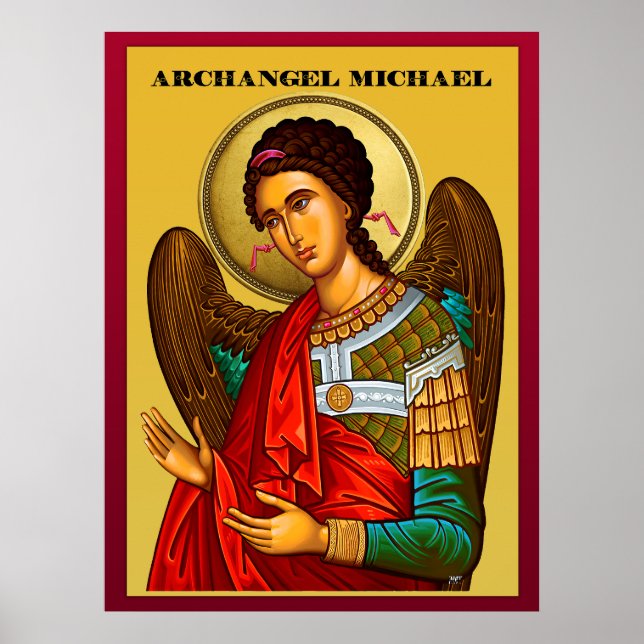 Poster Arcanjo Miguel (Frente)