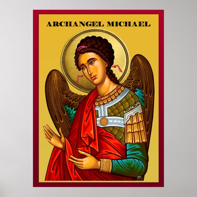 Poster Arcanjo Miguel (Frente)